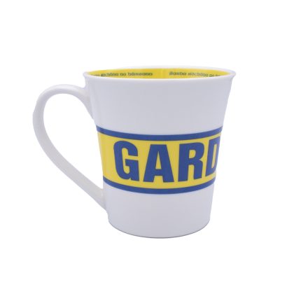 garda white mug