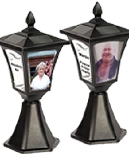 Solar Powered Grave Lantern