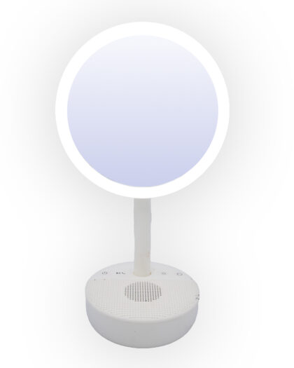 makeup mirror lamp and speaker