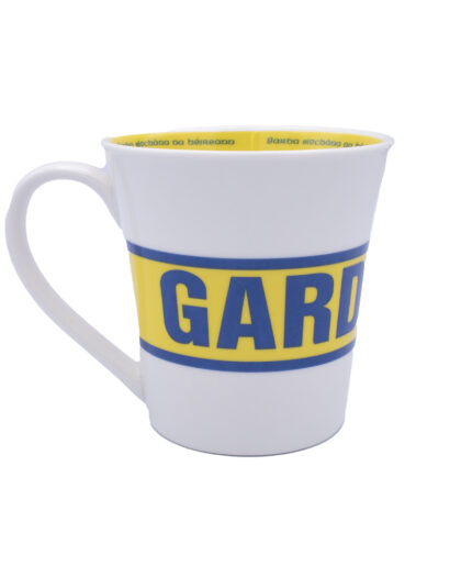 garda white mug