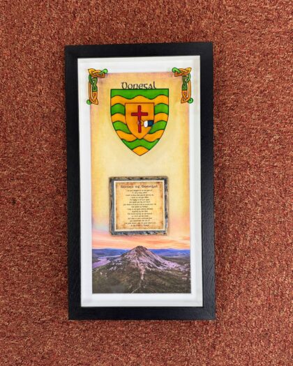 County Donegal Stained Glass Frame