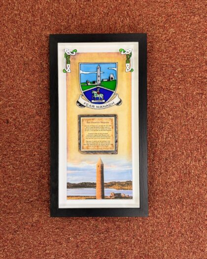 County Fermanagh Stained Glass Frame