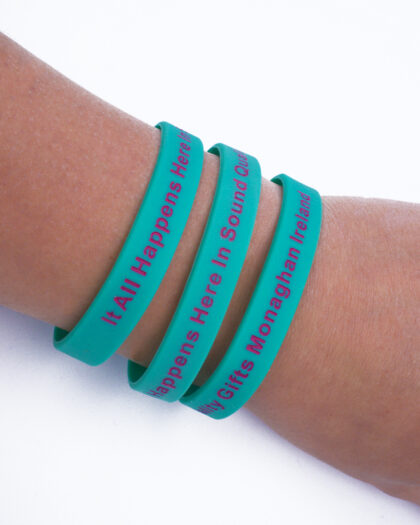 sound quality gifts bracelet rubber band